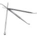 AIDIRui Professional Black head Remover Tool Kit Stainless Steel Blackhead Acne Comedone Pimple Blemish Extractor Beauty Tool - Buy Online on SooperMarket.com