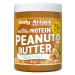 Body Attack Protein Peanut Butter 1kg Sea Salt vegan natural peanut butter without salt & palm fat - Low Sugar Oersonus with 30% protein Sea Salt 1 piece (1 Pack)