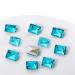 Crystal Nail Rhinestones Clear Nails Stones 10Pcs Pointed Back Rhinestones Diamond for Nail Art Supplies Nail Rhinestones and Kit Nail Rhinestones for Acrylic Nails Nail Rhinestones ND964