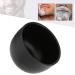 Stainless Steel Shaving Soap Bowl - Unbreakable Black Mug for Standard Size Pucks & Soaps | International Shipping - Buy Online on SooperMarket.com