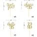 24Pcs Glitter 35th Birthday Cupcake Toppers Hello 35th Birthday Cake Topper- 35th Birthday Decorations for Celebrating Thirty-Five Years Old Birthday Party (Gold) - Buy Online on SooperMarket.com