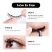 Self Adhesive Eyelashes - No Glue No Eyeliner Reusable Natural Look Lashes (3 Pairs) - Lightweight & Portable - Buy Online on SooperMarket.com