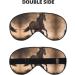 Running Horses Print Ultra-Soft Light-Blocking Eye Mask for Optimal Comfort and Restful Sleep - Buy Online on SooperMarket.com