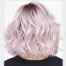 BGHJUE Pink Curly Lace Front Wig - Pre Plucked Human Hair for Black Women | Brazilian Remy Quality - Buy Online on SooperMarket.com