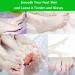 BOMPOW Olive Scented Foot Peel Socks - Soft Baby Feet in 3-7 Days - 2 Pairs - Buy Online on SooperMarket.com