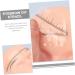 Gogogmee 10pcs Brow Makeup Supplies Eyebrow Stencils Older Women Eyebrow Kit Women Brow Shaping Stencil Pvc - Buy Online on SooperMarket.com