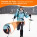 Retractable Ice Awls Kit - Ice Fishing Safety Picks Tool with Flexible Tips - Portable Emergency Gear for Skating and Walking on Ice (2 Pack) - Buy Online on SooperMarket.com