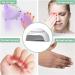 TOUCHBeauty Nail Dryer Air & LED Light | Mini Nail Dryer Fan for Normal Nail Polish - AG-2130A - Fast Drying Perfect for Home Use - Buy Online on SooperMarket.com
