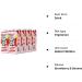 UP & GO Strawberry & Banana Breakfast Drink (330ml x 8) - High Protein, Calcium & Fibre - Buy Online on SooperMarket.com
