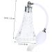 HAPINARY Perfume Bottle Refillable Perfume Spray Bottle Sprayer for Perfume Crystal Decor Retro Decor Antique Perfume Atomizers for Essential Oils Tassels Vintage White Glass Decorate - Buy Online on SooperMarket.com