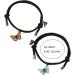 Bestvisse Set of 2 Luminous Butterfly Charm Bracelets Glow In The Dark Wristchains Magnetic Couple Jewelry for Men and Women - Buy Online on SooperMarket.com