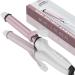 DAN Hair Curler Hair Curling Iron 1 inch Curling Iron Dual Voltage Curling Iron Travel Curling Iron White