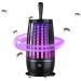 Fly Trap Lamp Flexible and Harmless Fly Killer | Zapper Indoor Electronic Rechargeable Fly Control Light Trap for Virtcooy Black Chargement USB - Buy Online on SooperMarket.com