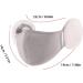 Visiblurry Kawaii Cloud Shape Face Cover | Plush Rabbit Fur Ear Warmer & Slim Winter Protection - Buy Online on SooperMarket.com