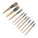 10-Piece Synthetic Eye Shadow & Concealer Brush Set with Storage Bag - Perfect for Beginners | International Shipping Available - Buy Online on SooperMarket.com