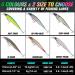 6-Piece Jerkbait Kit for Bass Fishing - 110mm Minnow Lure, Suspending Jerk Baits Fishing Lures - Buy Online on SooperMarket.com