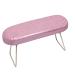 AORAEM Nail Arm Rest Cushion with Bracket - Plum Pink Hand Pillow for Manicures and DIY Nail Art - Buy Online on SooperMarket.com