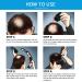 Waterproof Hair Fibers Powder for Thinning Hair & Hair Loss - Dark Brown - Instant Thickening with Spray Applicator for Men & Women - Bald Spots Filler - Undetectable & Long-Lasting Results - Buy Online on SooperMarket.com