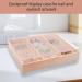 Portable Acrylic Case For Prevent Dust And Dirt Maintain The Cleanliness Suitable For Salons And Personal Use Adjustable Storage Solution Light Grey - Buy Online on SooperMarket.com