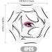 Eyeliner Stencil 4 Sheets 10 Models Each Eyeshadow Stencils 6 in1 Reusable Cat Eyeliner Stickers with Perfect Winged Tip Eyeshadow Stencils - Buy Online on SooperMarket.com