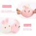 Cute Snack Pillow Bunny Plush Toy - Kawaii Rabbit Pudding Pillow with Removable Bunny Dolls - Creative Gift for Kids - 8 Sakura Bunnies - Buy Online on SooperMarket.com