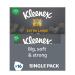 Kleenex Extra Large Facial Tissues 100% Recyclable Packaging 16 Standard Tissue Boxes (1440 Tissues) White 1440 pieces (1 pack)