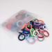 XIMA 60pcs Nylon Elastic Hair Ties Bands Rope No Crease Ponytail Holders - Black (HT007-20) - Buy Online on SooperMarket.com