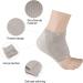 Angrek Heel Socks - 2 Pack Elastic Gel Moisture Socks | Breathable Toeless Spa Socks for Cracked Heels - Buy Online on SooperMarket.com