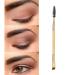 1PC Bamboo Handle Duo Eyebrow Brush & Mascara Comb - Eco-Friendly Makeup Tool for Women & Girls - Buy Online on SooperMarket.com