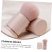 NOLITOY Powder Brush - Fluffy Blush & Foundation Makeup Brush | Portable Pink Cosmetic Tool for Flawless Blending - Buy Online on SooperMarket.com