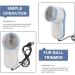 Premium Portable Fabric Shaver & Lint Remover - Ideal for Clothes Sweaters and Furniture | Two Blades & Electrostatic Brush - Buy Online on SooperMarket.com