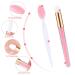 G2PLUS 102PCS Makeup Brush Kit - Glitter Crystal Lip Brushes Eyelash Brushes & More - Perfect for Personal Care & Eyelash Extensions (Pink - Buy Online on SooperMarket.com