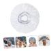 Transparent Plastic Shower Cap for Men and Women - Salon Bathing Head Cover - Buy Online on SooperMarket.com