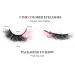 Eyelashes 25 Mm Bulk Snowflake False Eyelashes 8D Curly Natural Thick Color High Imitation Mink Eyelashes Lashes Short A One Size - Buy Online on SooperMarket.com