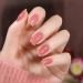 Nude Jelly Gel Nail Polish - Sheer Nude Jelly Transparent Gel Nail Polish - 7ml Nude Pale Pink Nail Polish - Soak Off U V LED Gel Nail Varnish