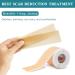 Medical Grade Silicone Scar Tape Roll (1.6 x 60) for Scar Removal - Professional Silicone Strips for Surgery, C-Section, Acne, Burn and Keloid - Safe & Reusable - 1.5M - Buy Online on SooperMarket.com