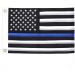Yafeco 12x18 inch U.S. 50 Star Sewn Boat Flag - Thin Blue Line Police Officer Ensign Nautical American Flag - Buy Online on SooperMarket.com