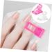 Mikinona 36 pcs Pink Tips Manicure Finger Quick Clip Gel Fixing Clips A for and Curve Tip Tools Fixation Pinchers Nail Poly Tool Salon DIY Accessories Extension Nails White Fake 1 count (Pack of 1) White Pinkx3pcs - Buy Online on SooperMarket.com