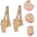Healeved Bunion Socks 1pair | Hallux Valgus Corrector Nylon Splitter Guard | Orthodontic Belt Stretcher Band | Hallux Valgus Socks | 9.8x7cm - Buy Online on SooperMarket.com