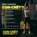 CON-CRET Creatine HCl Capsules | Muscle Cognitive Cellular Energy Support | No Bloating or Cramps | Strength & Endurance | Creatine Pills (72 Count) - Buy Online on SooperMarket.com