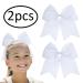 Shop Aster 2-Piece Big Hair Bows for Women & Girls | 8 Inch Cheerleading Ribbons | Perfect Team Gifts - Buy Online on SooperMarket.com