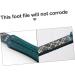 PLAFOPE 1pc Foot File Pedicure Stone Cleaning Tools Foot Foot Care Scrubber Pedicure Tools Foot Exfoliator The Tools Foot Care File Foot Rubbing Board Ultra-White Glass Portable - Buy Online on SooperMarket.com