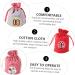 KOMBIUDA Drawstring Bag 1 Set Christmas Hanging Cloth Bag 24 Day Advent Calendar Cotton Christmas Bag Number Burlap Bag - Buy Online on SooperMarket.com