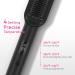 Prizm Hair Straightener Brush - Fast Heating Negative Ions Anti-Scald Design 4 Temp Settings Dual Voltage - Perfect Gift for Women - Buy Online on SooperMarket.com