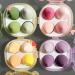 4PCS Stretchy Elastic Portable Foundation Sponge Set | Soft Makeup Blending Sponges with Box - Perfect for Flawless Finish - Buy Online on SooperMarket.com