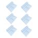 J-star 6 Pcs Aquarium Acrylic Clip for Rimless Aquariums, Glass Lid Support Holder Clip, Transparent Clip for Fish Tank 10 mm/0.39 in