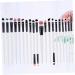 Beavorty 60 Pcs Makeup Brush Kit - Foundation Eyeshadow & Eyelash Tools for Women - Portable Eyebrow & Spoolie Brushes - International Shipping Available - Buy Online on SooperMarket.com