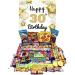 Happy 21st Birthday sweets pick n mix The ultimate retro sweet selection 70s 80s Box sweet Hamper -Present gift for Birthday Adult Children's curly wurly freddo swizzles lollipops rainbow drops - Buy Online on SooperMarket.com