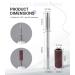 Buy AIRSEE 100 Pcs Small Sanding Bands for Nail Drills 180 Grit Acrylic File Attachments for Professional Manicure & Pedicure | Fast International Shipping - Buy Online on SooperMarket.com
