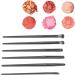 Eye Makeup Brush Set Storage Bag Easy Color Eyeshadow Brushes 6 Pieces for Travel Use - Buy Online on SooperMarket.com